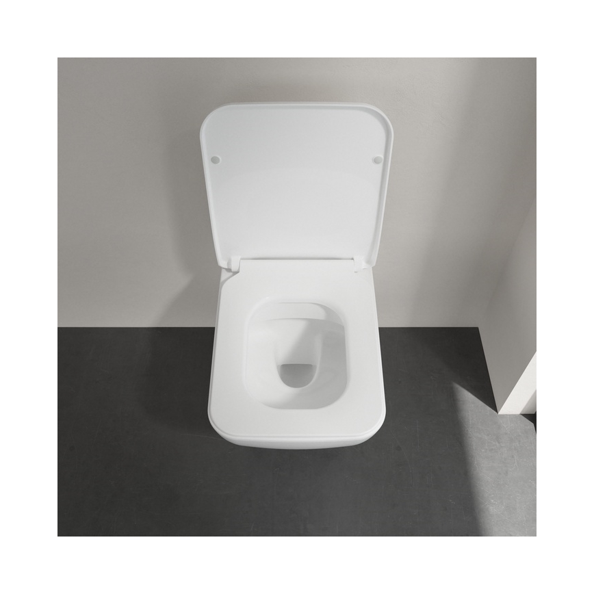 Villeroy & Boch 4611RS01 - Wandhängendes WC mit SoftClose-Sitz VENTICELLO Keramik/weiß