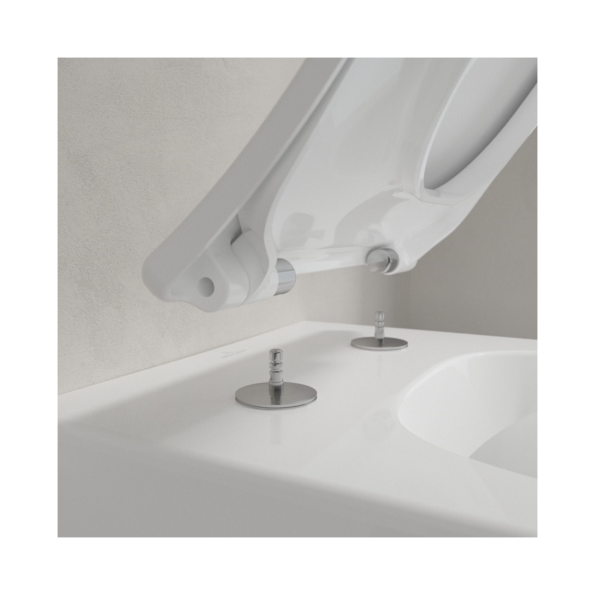 Villeroy & Boch 4611RS01 - Wandhängendes WC mit SoftClose-Sitz VENTICELLO Keramik/weiß