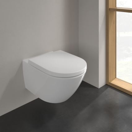 Villeroy & Boch 4670T0R1 - Wand-WC SUBWAY 3.0 Keramik/Weiß