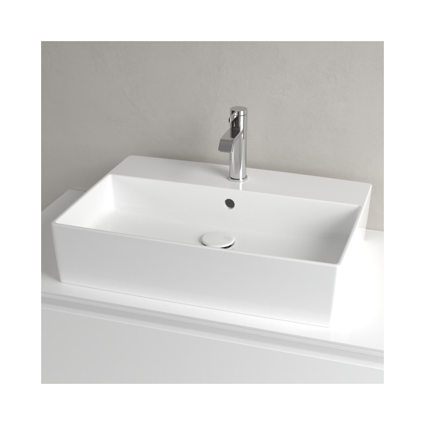 Villeroy & Boch 4A076001 - Aufsatzwaschbecken MEMENTO 60 x 42 cm Keramik/weiß