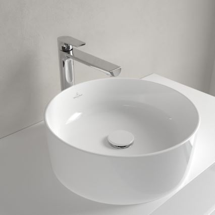 Villeroy & Boch 4A1840R1 - Aufsatzwaschbecken COLLARO Ø 40 cm Keramik/Weiß