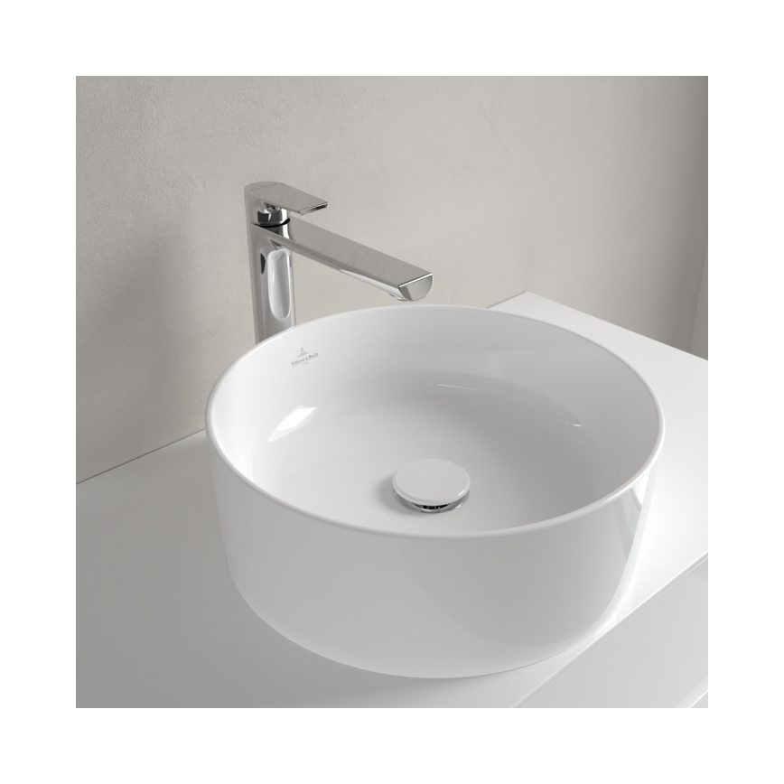 Villeroy & Boch 4A1840R1 - Aufsatzwaschbecken COLLARO Ø 40 cm Keramik/Weiß
