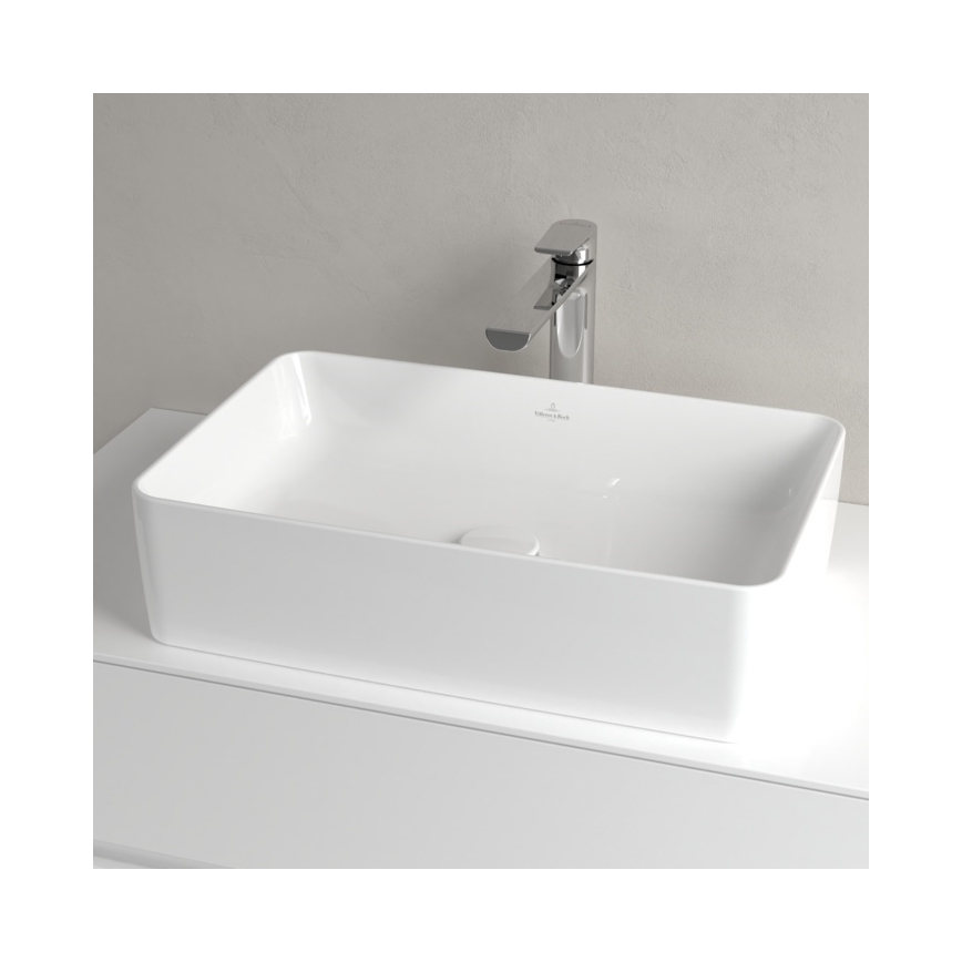 Villeroy & Boch 4A2056R1 - Aufsatzwaschbecken COLLARO 56x36 cm Keramik/weiß