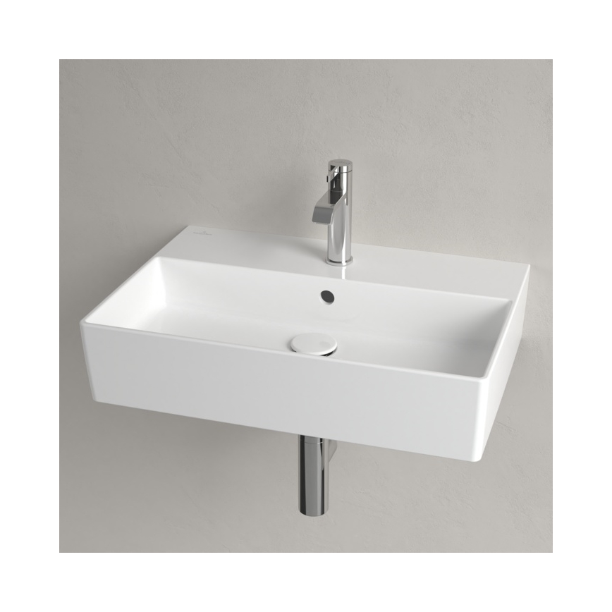 Villeroy & Boch 4A226G01 - Wand-/Aufsatzwaschbecken MEMENTO 60 x 42 cm Keramik/weiß