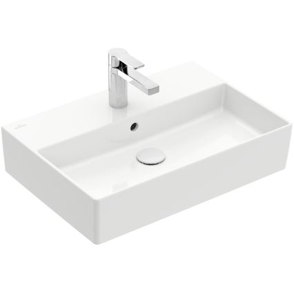 Villeroy & Boch 4A226G01 - Wand-/Aufsatzwaschbecken MEMENTO 60 x 42 cm Keramik/weiß