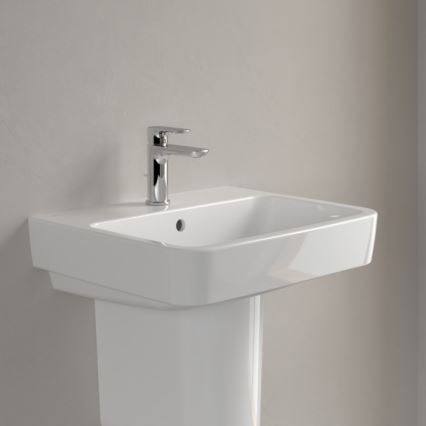 Villeroy & Boch 4A415501 - Wandwaschbecken O.NOVO 55x46 cm Keramik/weiß