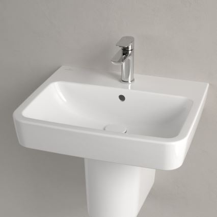 Villeroy & Boch 4A415501 - Wandwaschbecken O.NOVO 55x46 cm Keramik/weiß