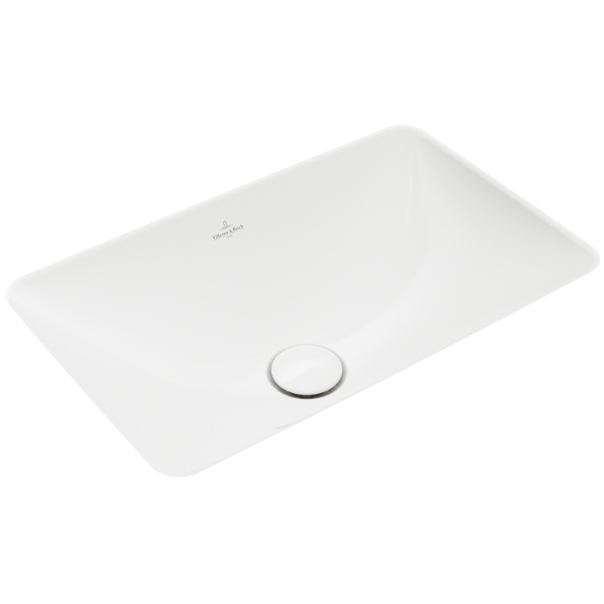 Villeroy & Boch 4A5600R1 - Einbauwaschbecken LOOP&FRIENDS 45 x 28 cm Keramik/weiß