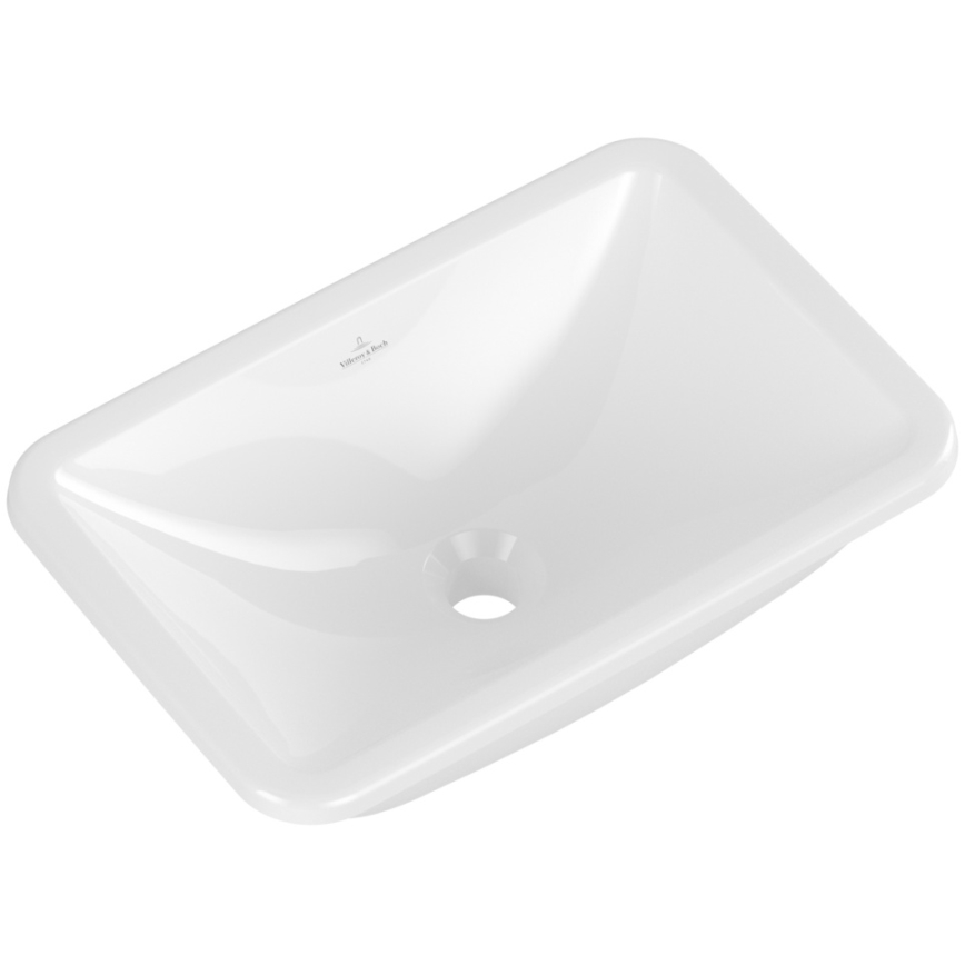 Villeroy & Boch 4A5601R1 - Einbauwaschbecken LOOP&FRIENDS 45 x 28 cm Keramik/weiß