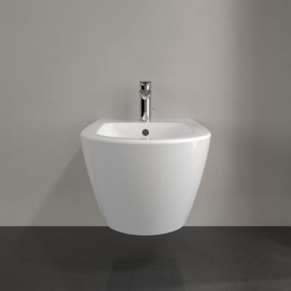 Villeroy & Boch 54000001 - Wand-Bidet SUBWAY 2.0 37x56 cm Keramik/weiß