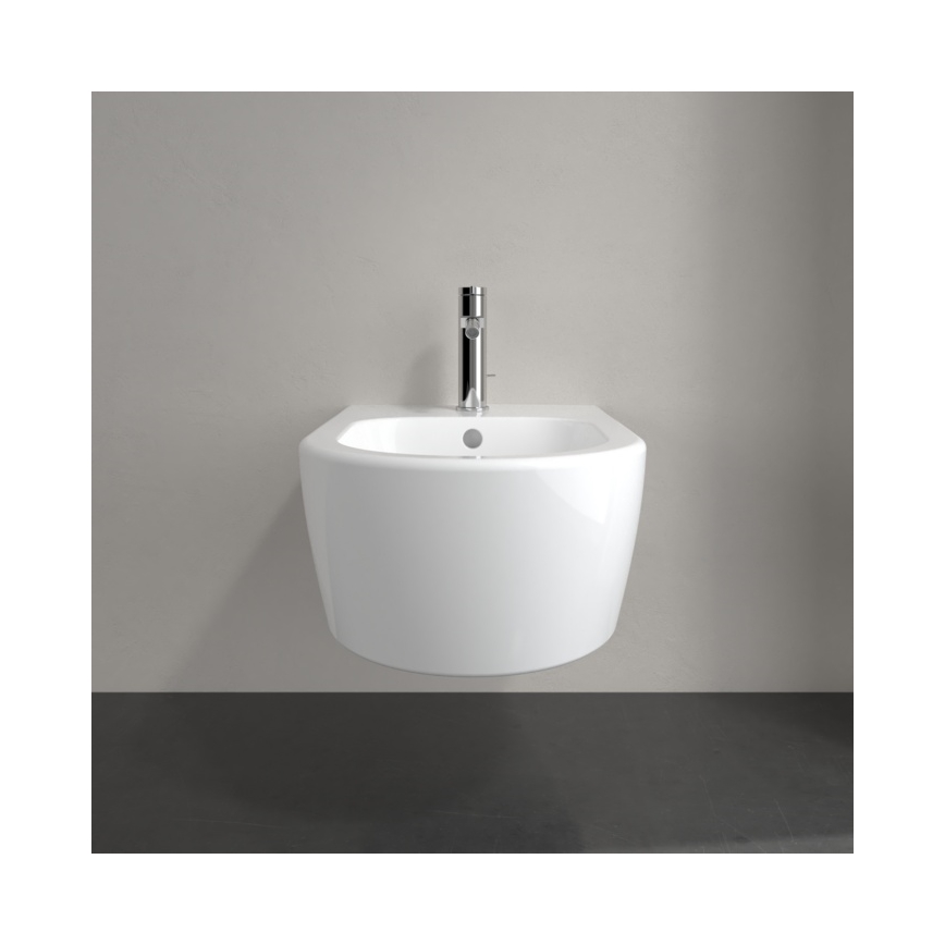 Villeroy & Boch 54050001 - Wandhängendes Bidet AVENTO, Keramik/weiß