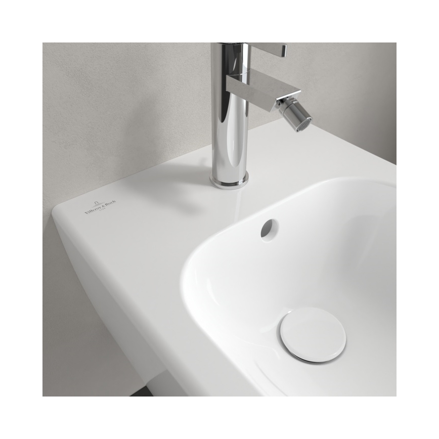 Villeroy & Boch 54050001 - Wandhängendes Bidet AVENTO, Keramik/weiß