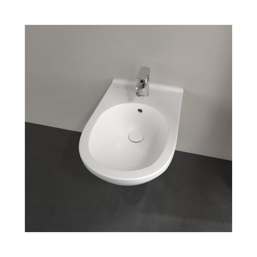 Villeroy & Boch 54600001 - Wandhängendes Bidet O.NOVO Keramik/weiß