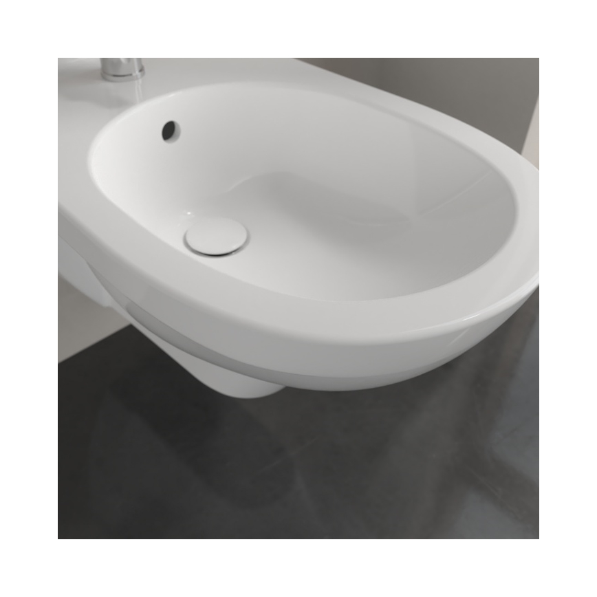Villeroy & Boch 54600001 - Wandhängendes Bidet O.NOVO Keramik/weiß