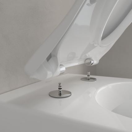 Villeroy & Boch 5614R201 - Wand-WC mit SoftClose-Sitz SUBWAY 2.0 Keramik/weiß