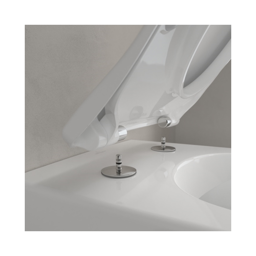 Villeroy & Boch 5614R201 - Wand-WC mit SoftClose-Sitz SUBWAY 2.0 Keramik/weiß