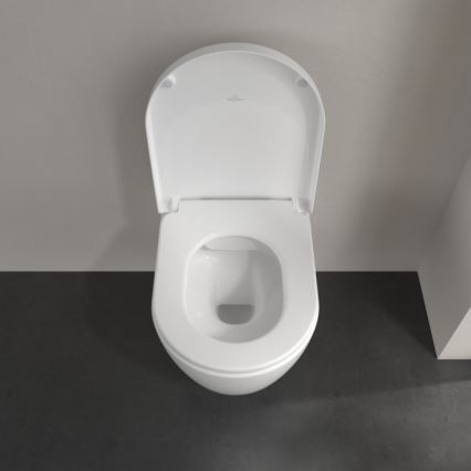 Villeroy & Boch 5656HRR1 - Wand-WC mit AVENTO SoftClose-Sitz Keramik/weiß
