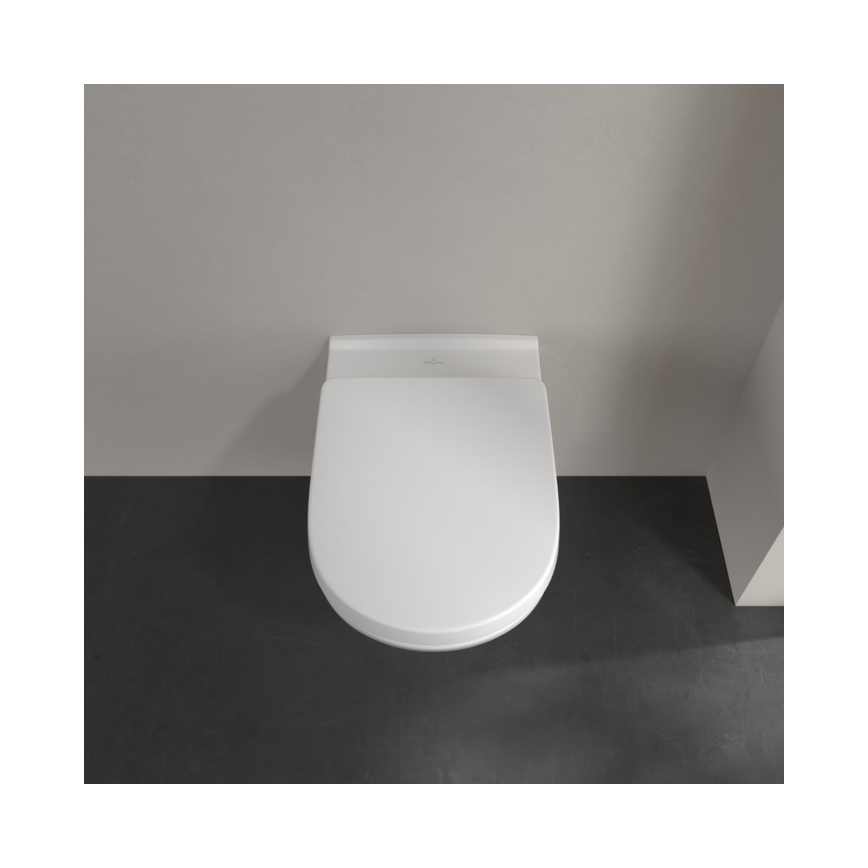 Villeroy & Boch 5660HR01 - Hänge-WC mit SoftClose-WC-Sitz O.NOVO Keramik/weiß