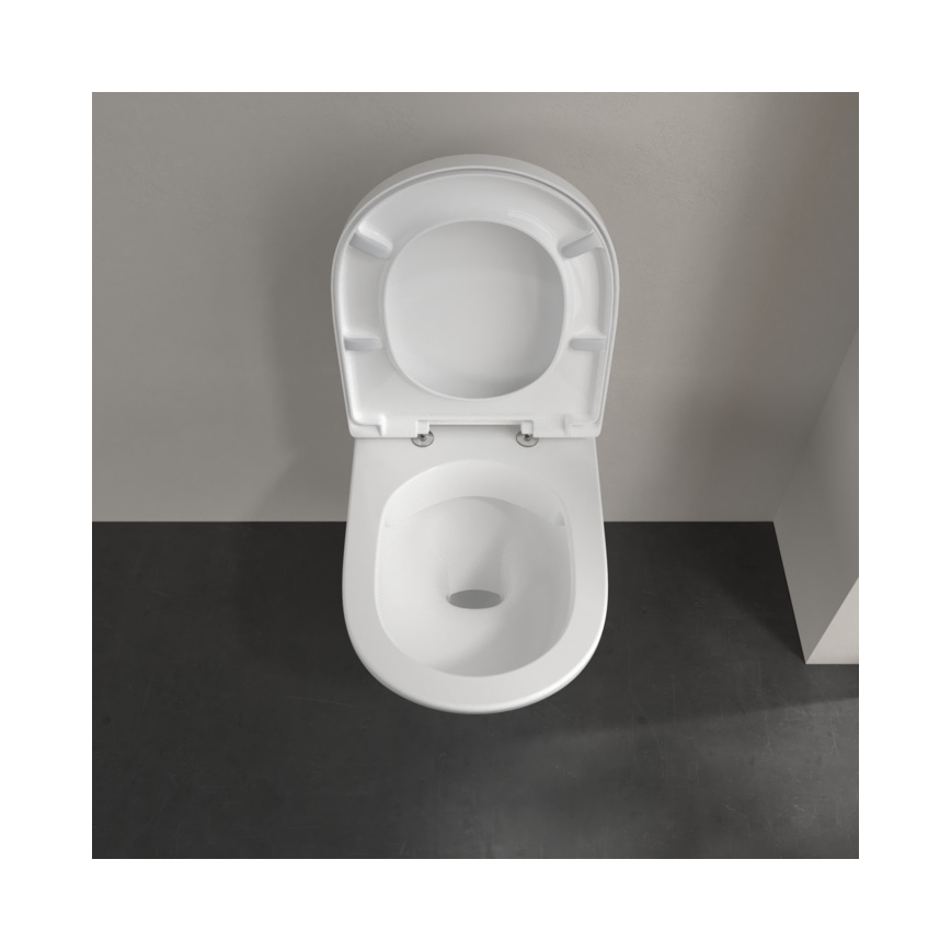 Villeroy & Boch 5660HR01 - Hänge-WC mit SoftClose-WC-Sitz O.NOVO Keramik/weiß