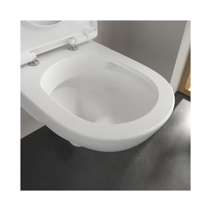 Villeroy & Boch 5660HR01 - Hänge-WC mit SoftClose-WC-Sitz O.NOVO Keramik/weiß