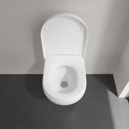 Villeroy & Boch 5684HRR1 - Wand-WC mit SoftClose-Sitz ARCHITECTURA Keramik/weiß