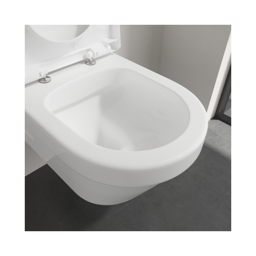 Villeroy & Boch 5684HRR1 - Wand-WC mit SoftClose-Sitz ARCHITECTURA Keramik/weiß