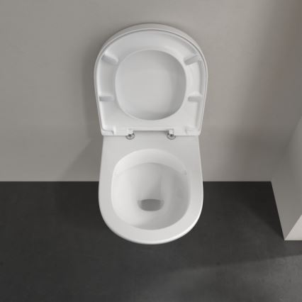 Villeroy & Boch 5688HR01 - Wand-WC mit SoftClose-Sitz O.NOVO, Keramik/weiß