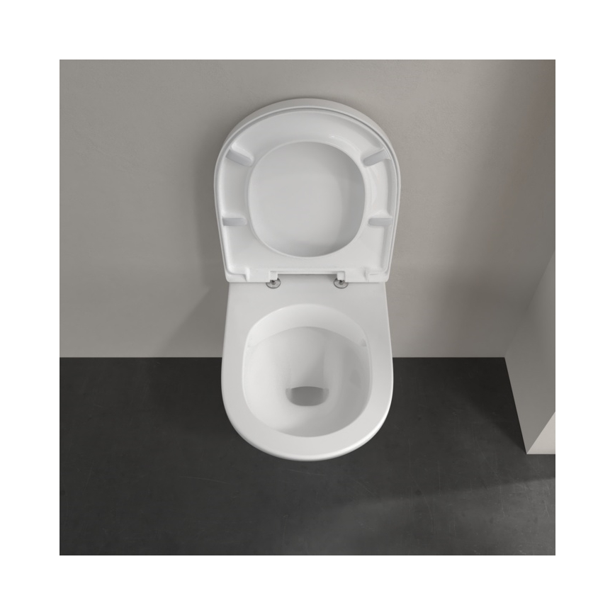 Villeroy & Boch 5688HR01 - Wand-WC mit SoftClose-Sitz O.NOVO, Keramik/weiß