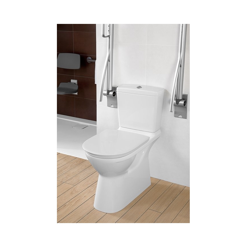 Villeroy & Boch 5760G101 - O.NOVO Kombi-Spülkasten, Anschluss hinten/seitlich, weiß