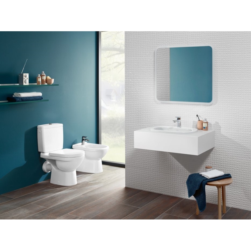 Villeroy & Boch 5760G101 - O.NOVO Kombi-Spülkasten, Anschluss hinten/seitlich, weiß