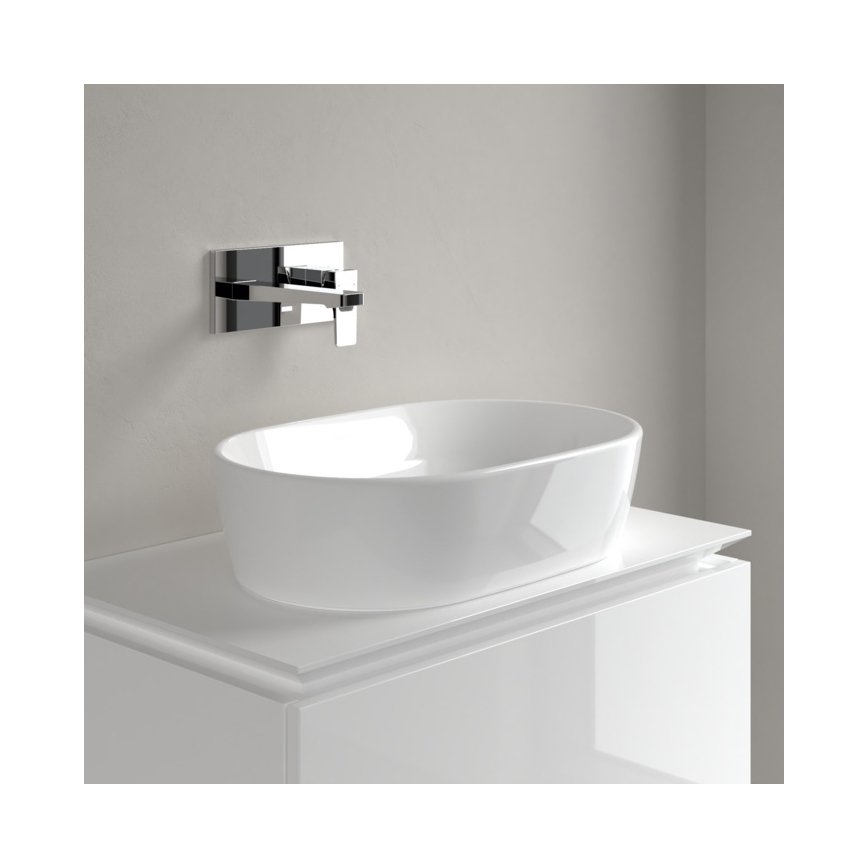 Villeroy & Boch 5A266001 - Aufsatzwaschbecken ARCHITECTURA 60x40 cm Keramik/weiß