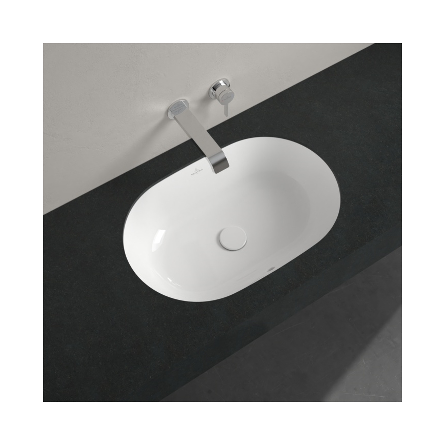 Villeroy & Boch 5A766001 - Einbauwaschbecken ARCHITECTURA 57x37,5 cm Keramik/weiß