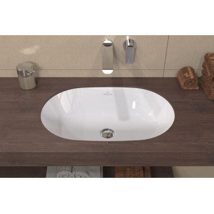 Villeroy & Boch 5A766001 - Einbauwaschbecken ARCHITECTURA 57x37,5 cm Keramik/weiß