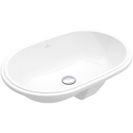 Villeroy & Boch 5A766001 - Einbauwaschbecken ARCHITECTURA 57x37,5 cm Keramik/weiß
