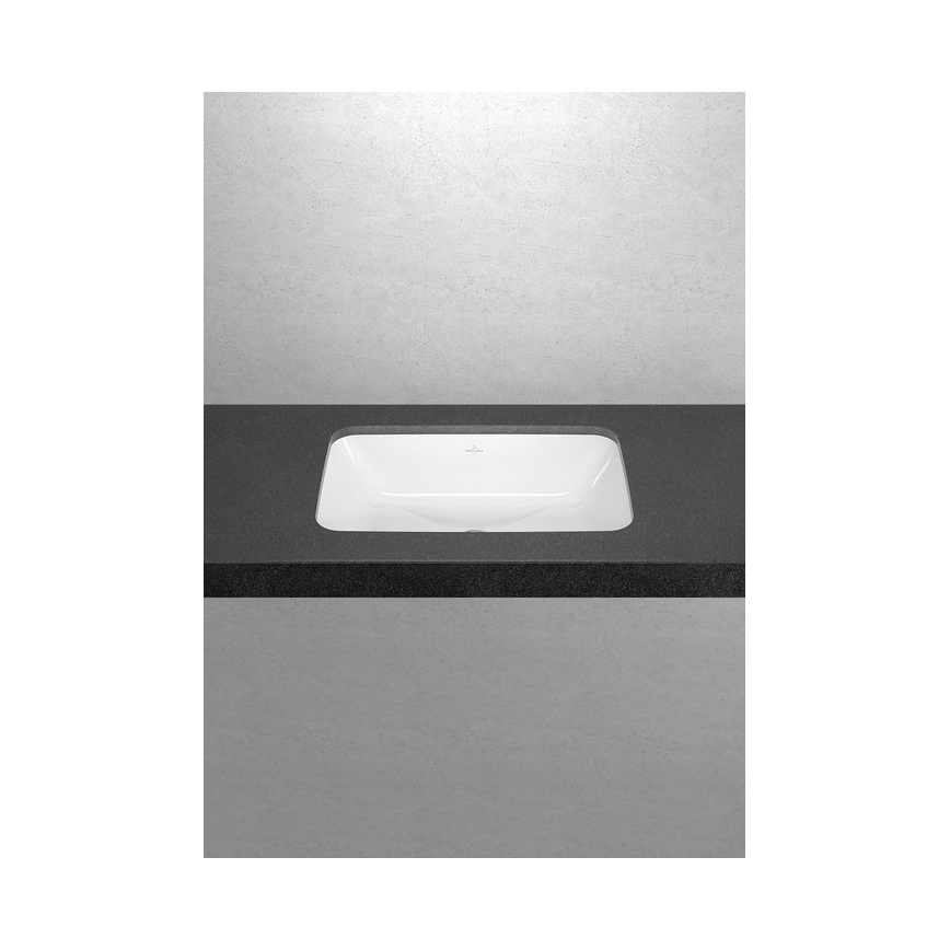 Villeroy & Boch 5A776101 - Einbauwaschbecken ARCHITECTURA 57x37 cm Keramik/weiß