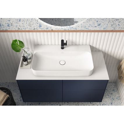 Villeroy & Boch 680800RW - Waschbeckenablauf weiß/Glanzchrom