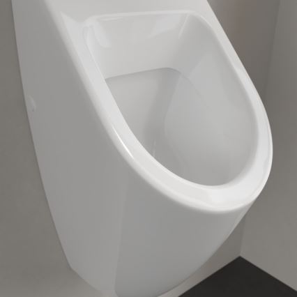 Villeroy & Boch 75130001 - Urinal SUBWAY mit hinterem Abgang, Keramik/weiß