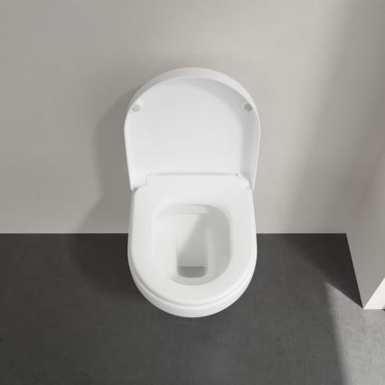 Villeroy & Boch 8M42S101 - Toilettensitz SUBWAY 3.0 mit SoftClose, weiß