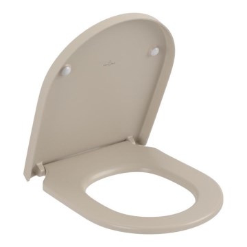 Villeroy & Boch 8M42S1AM - WC-Sitz SoftClose SUBWAY 3.0 beige