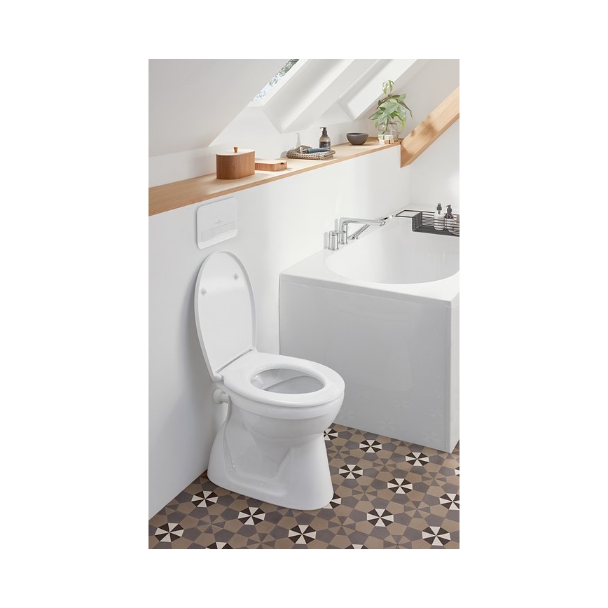 Villeroy & Boch 8M43S101 - SoftClose-Toilettensitz O.NOVO, weiß