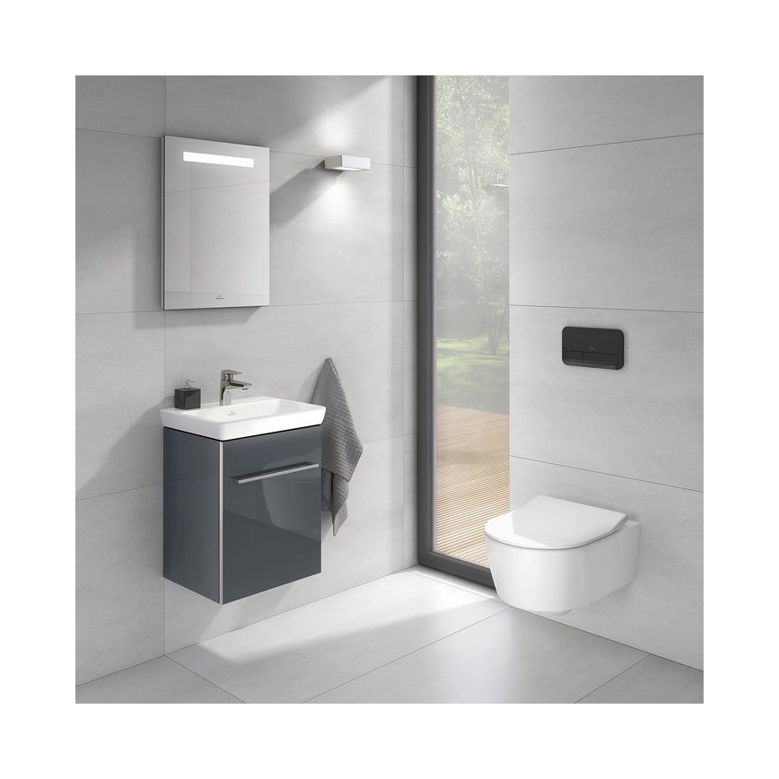Villeroy & Boch 922400RB - Spültaste VICONNECT, Hochglanz-Schwarz