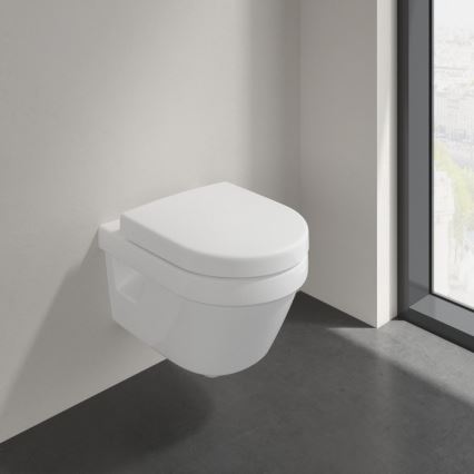 Villeroy & Boch 9M66S201 - WC-Sitz mit SoftClose ARCHITECTURA, weiß