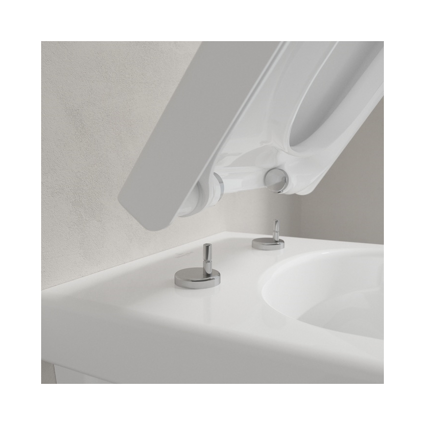 Villeroy & Boch 9M66S201 - WC-Sitz mit SoftClose ARCHITECTURA, weiß