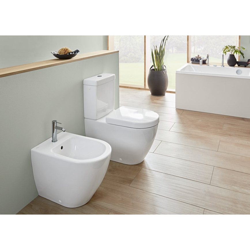 Villeroy & Boch 9M68Q101 - WC-Sitz SUBWAY 2.0 weiß