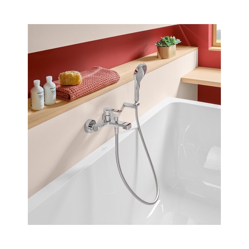 Villeroy & Boch TVT10300200061 - Wannenarmatur ARCHITECTURA glänzender Chrom