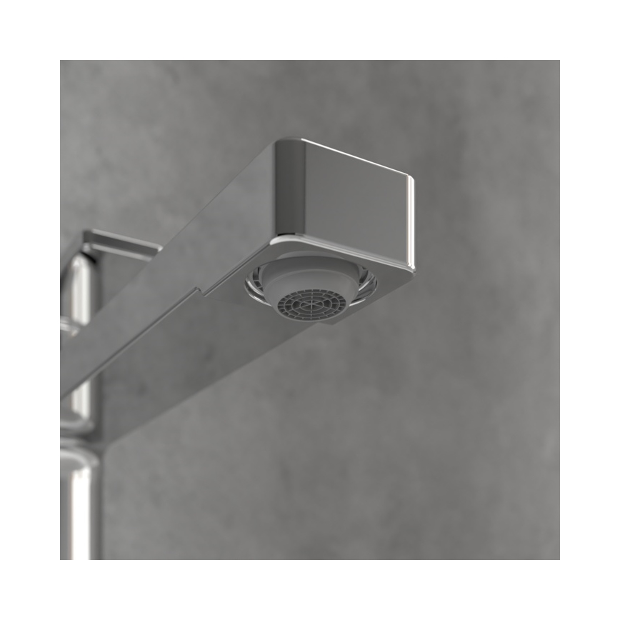 Villeroy & Boch TVW10300500061 - Waschtischarmatur + Ablaufgarnitur ARCHITECTURA 32,9 cm glänzender Chrom