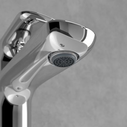 Villeroy & Boch TVW10400400161 - Waschtischarmatur O.NOVO 15,5 cm, glänzender Chrom