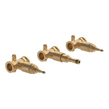 Villeroy & Boch TVW10610B15200 - Unterputz-Einbaukörper für 3-Loch-Armatur LOOP&FRIENDS, Messing