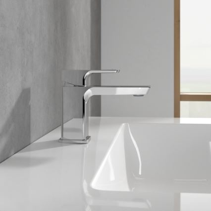 Villeroy & Boch TVW11200100161 - Waschtischarmatur SUBWAY 3.0 12,5 cm, glänzender Chrom