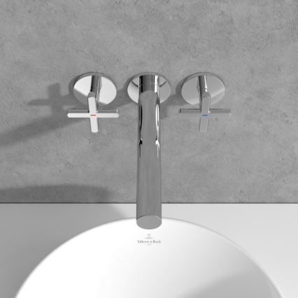 Villeroy & Boch TVZ10601200061 - Waschtischarmatur LOOP&FRIENDS, glänzender Chrom